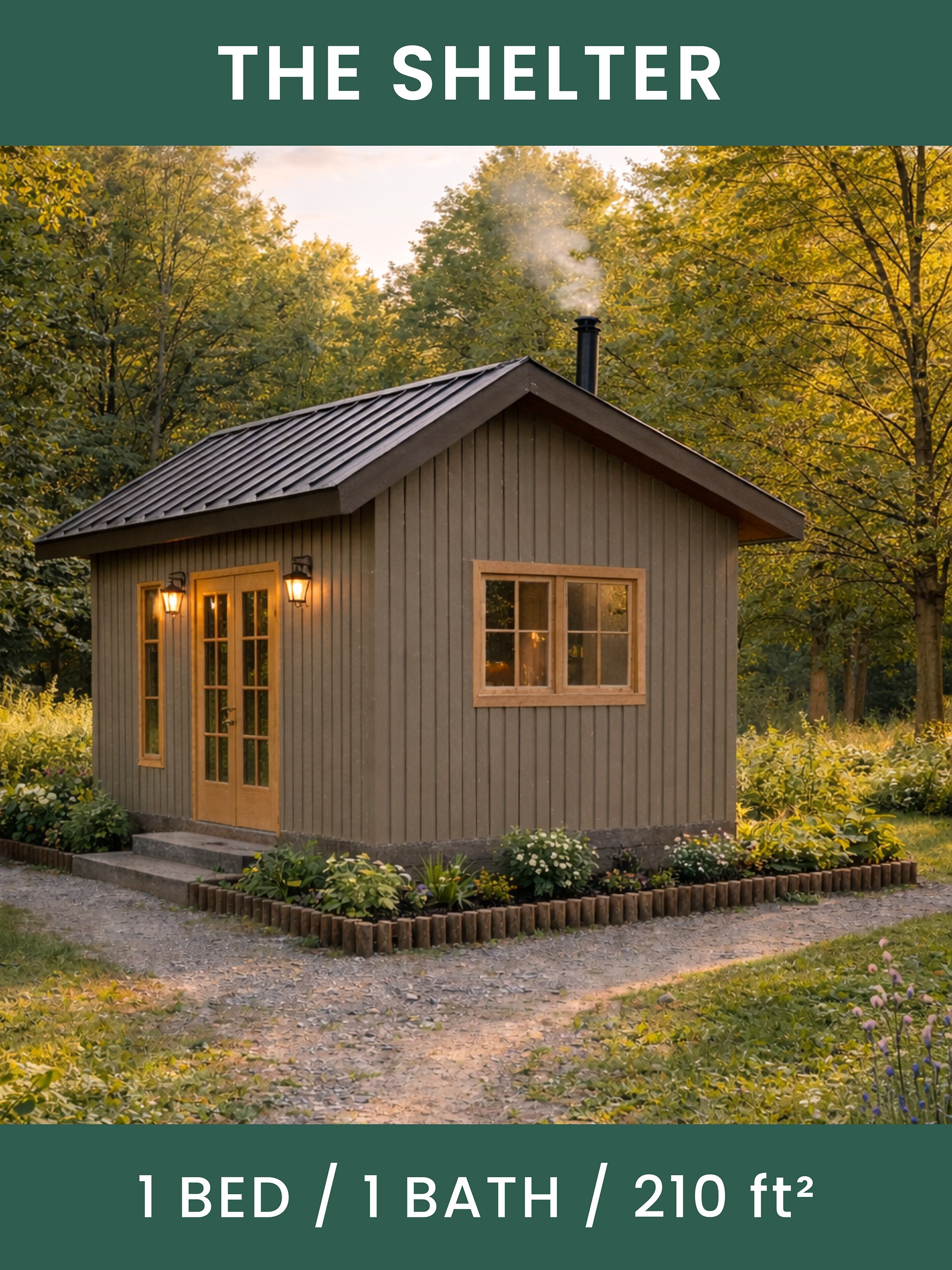 The Shelter Tiny House Blueprint Set (CAD File + Materials List) product image (1)