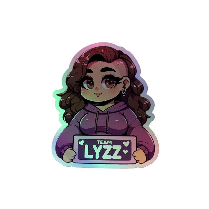 Team Lyzz Holo Sticker product image (2)