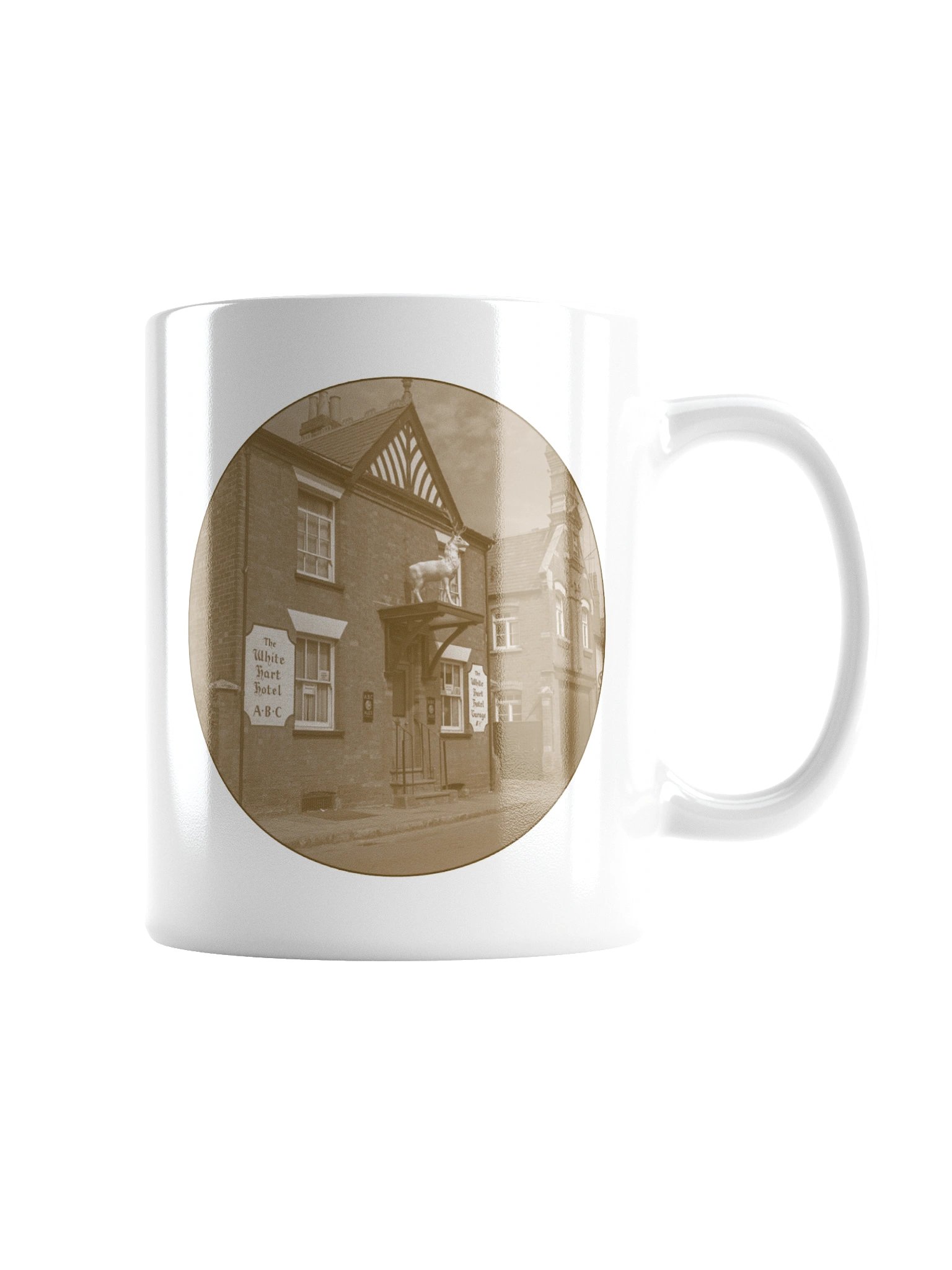 White Mug - White Hart product image (1)