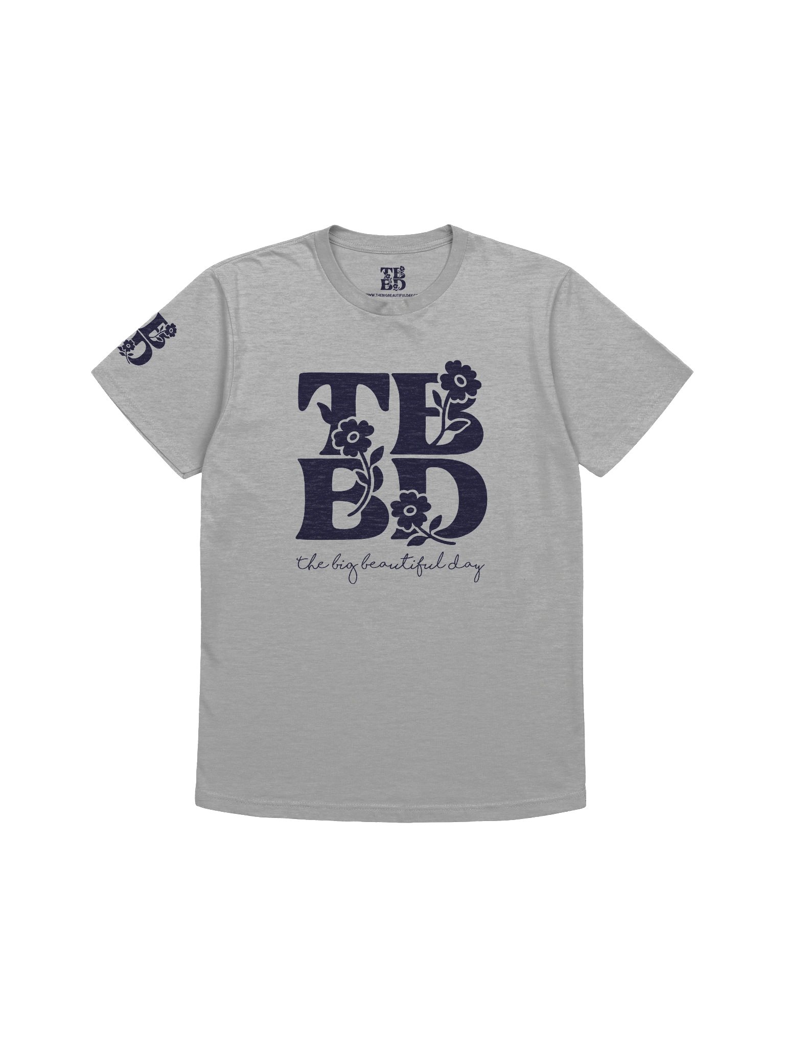 The Big Beautiful Day Floral Tee | Brand Next Level product image (3)