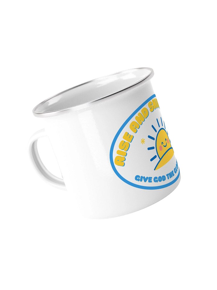 Rise and Shine Enamel Mug product image (2)