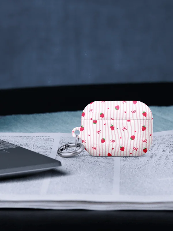 Sugarplum Strawberry Co. AirPods® Pro Gen 1 and 2 Gen 1 and 2, Gen 3 Cases. product image (7)