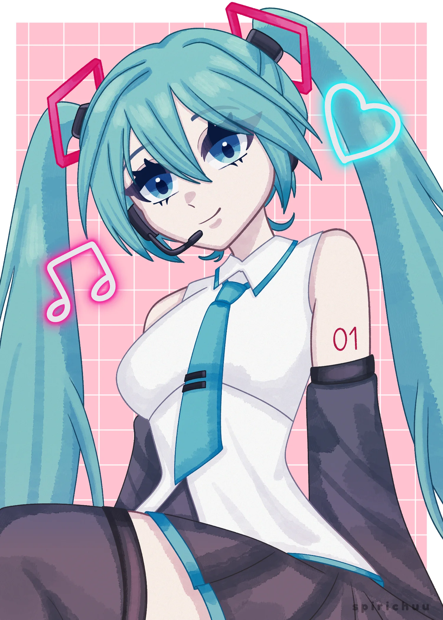 Hatsune Miku Postcard product image (1)