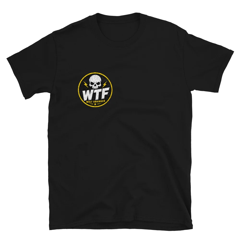 WTF Skull Emblem Unisex Tee product image (3)