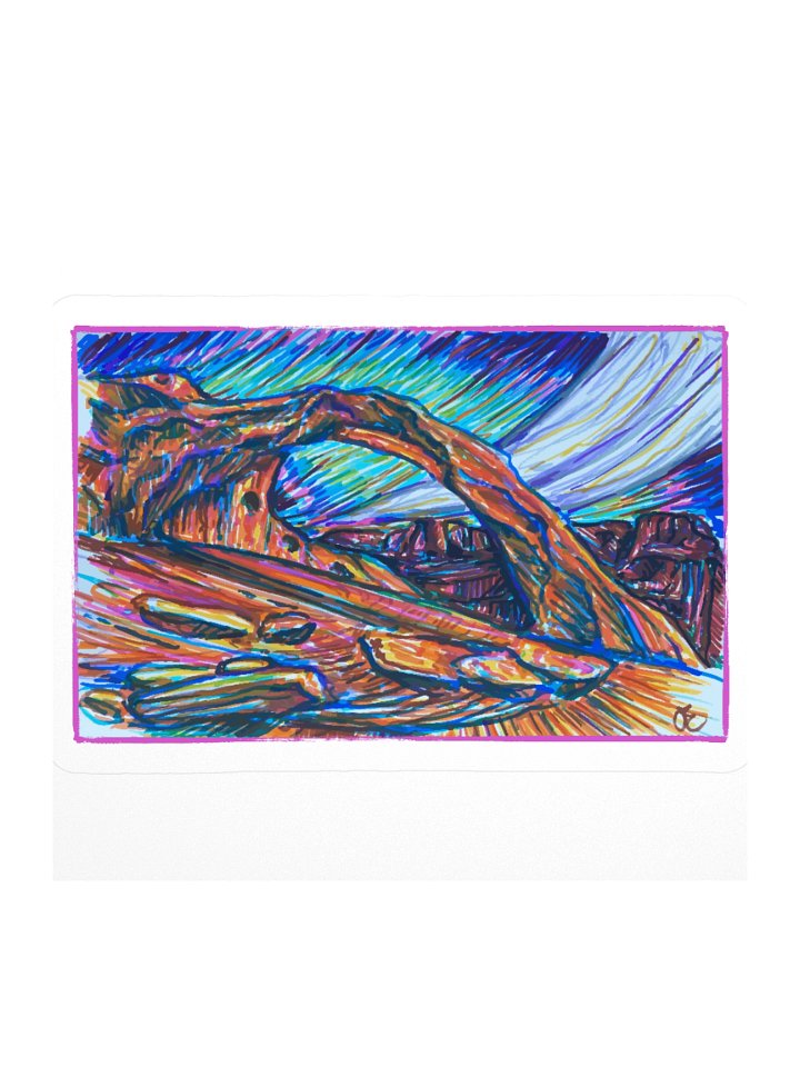 Bowtie Arch Sticker product image (1)