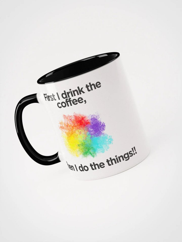 Coffee First Mug ☕⚡ product image (1)