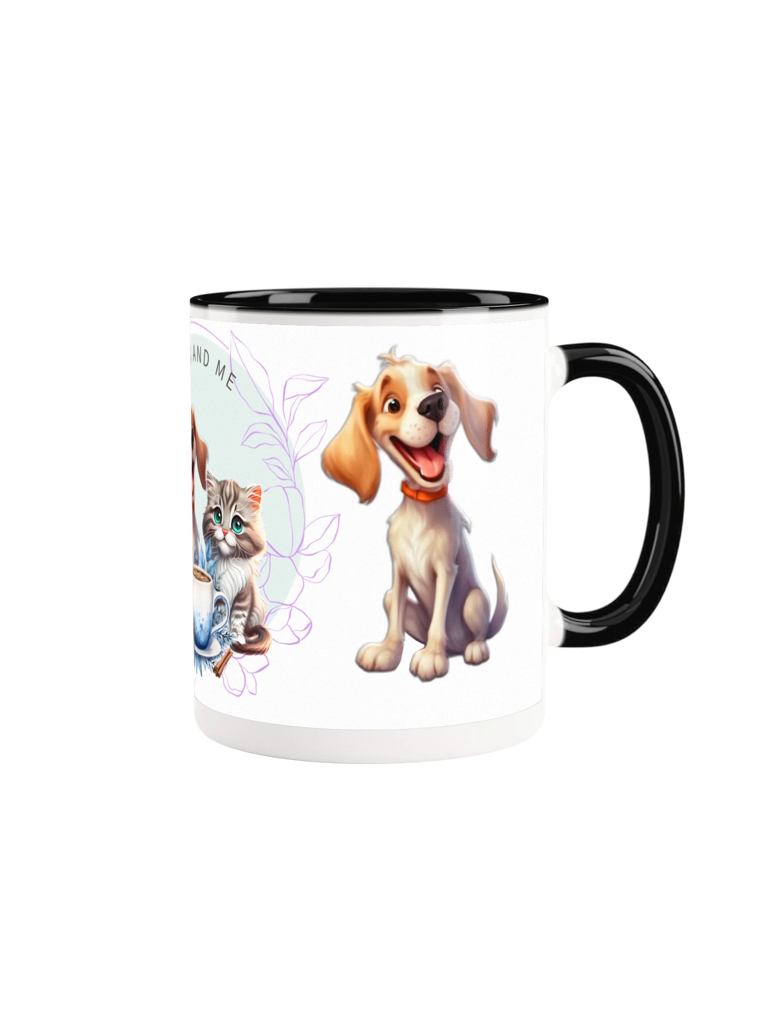 Cute Dog and Cat Mug product image (1)