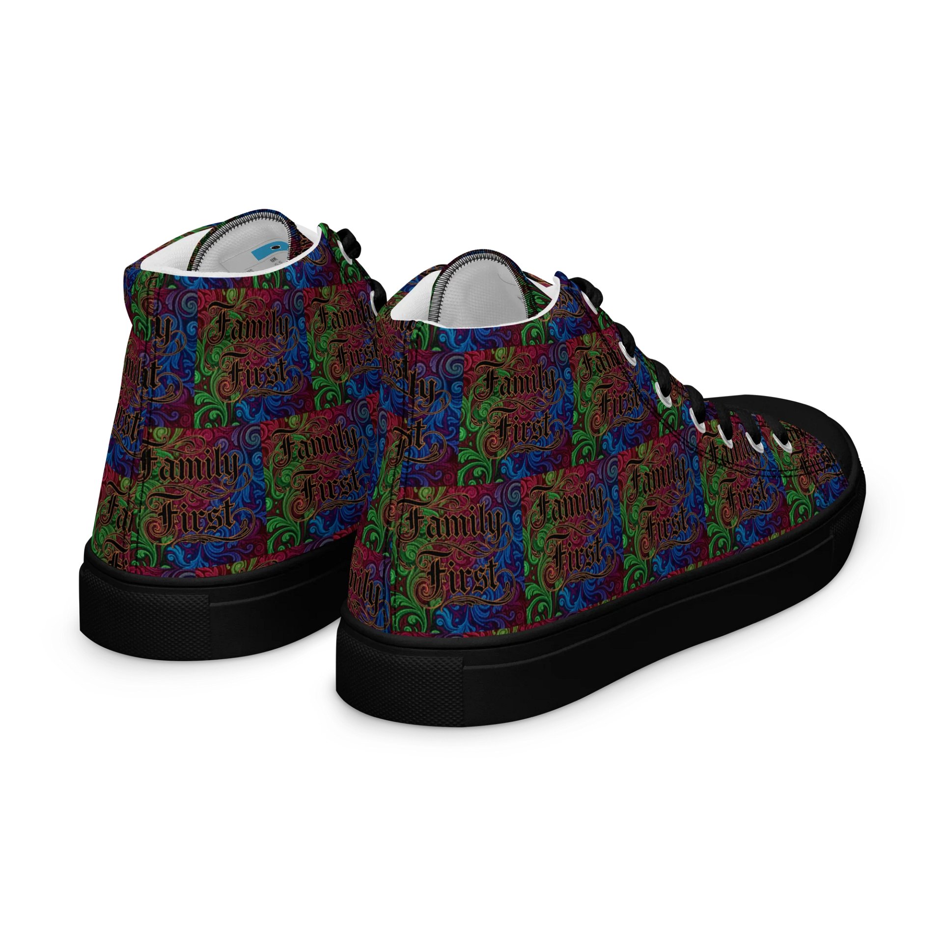 Men's Family First Hi Top Canvas Shoes product image (7)