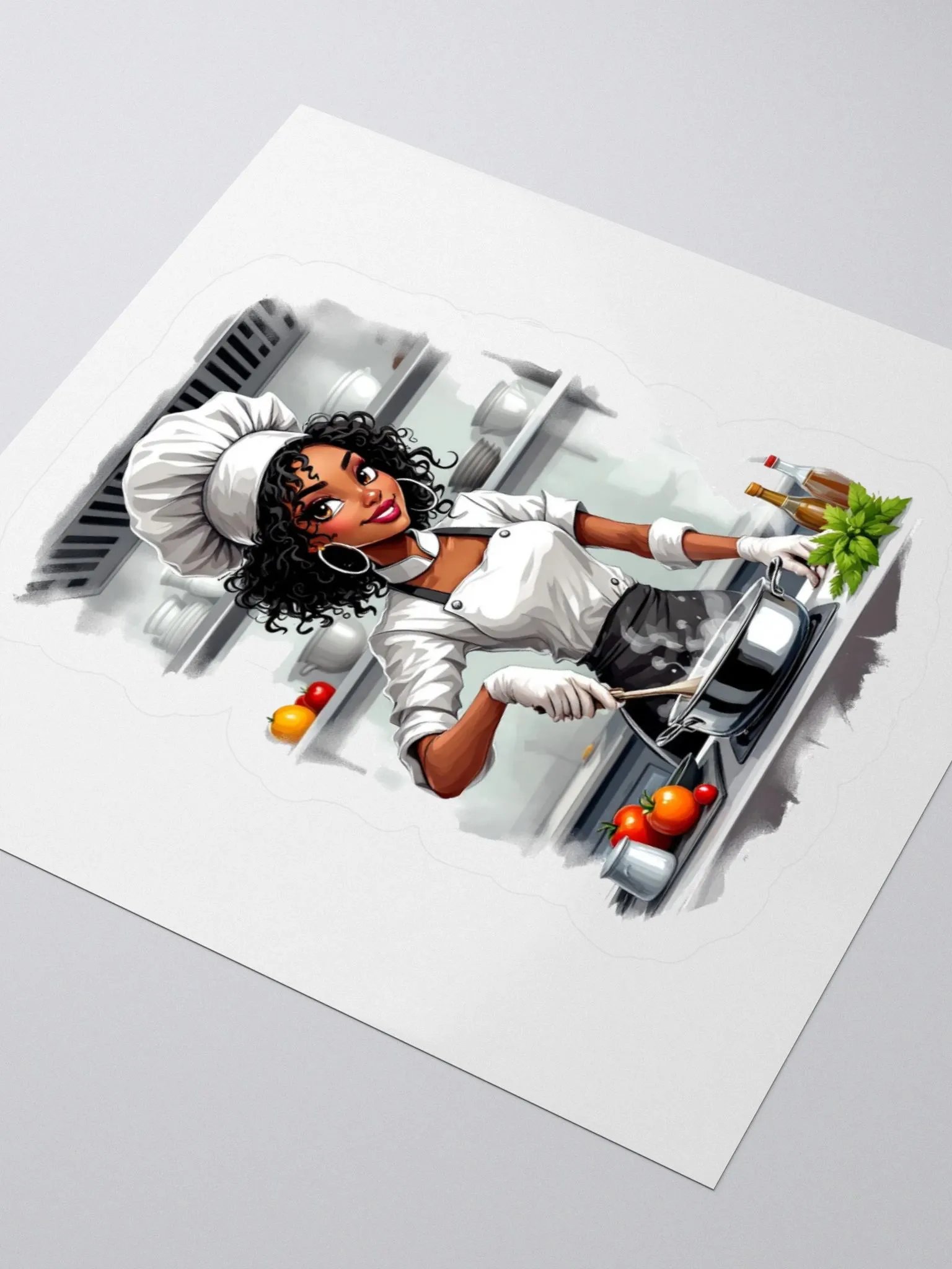 Chef's Kitchen Kiss Cut Stickers product image (12)