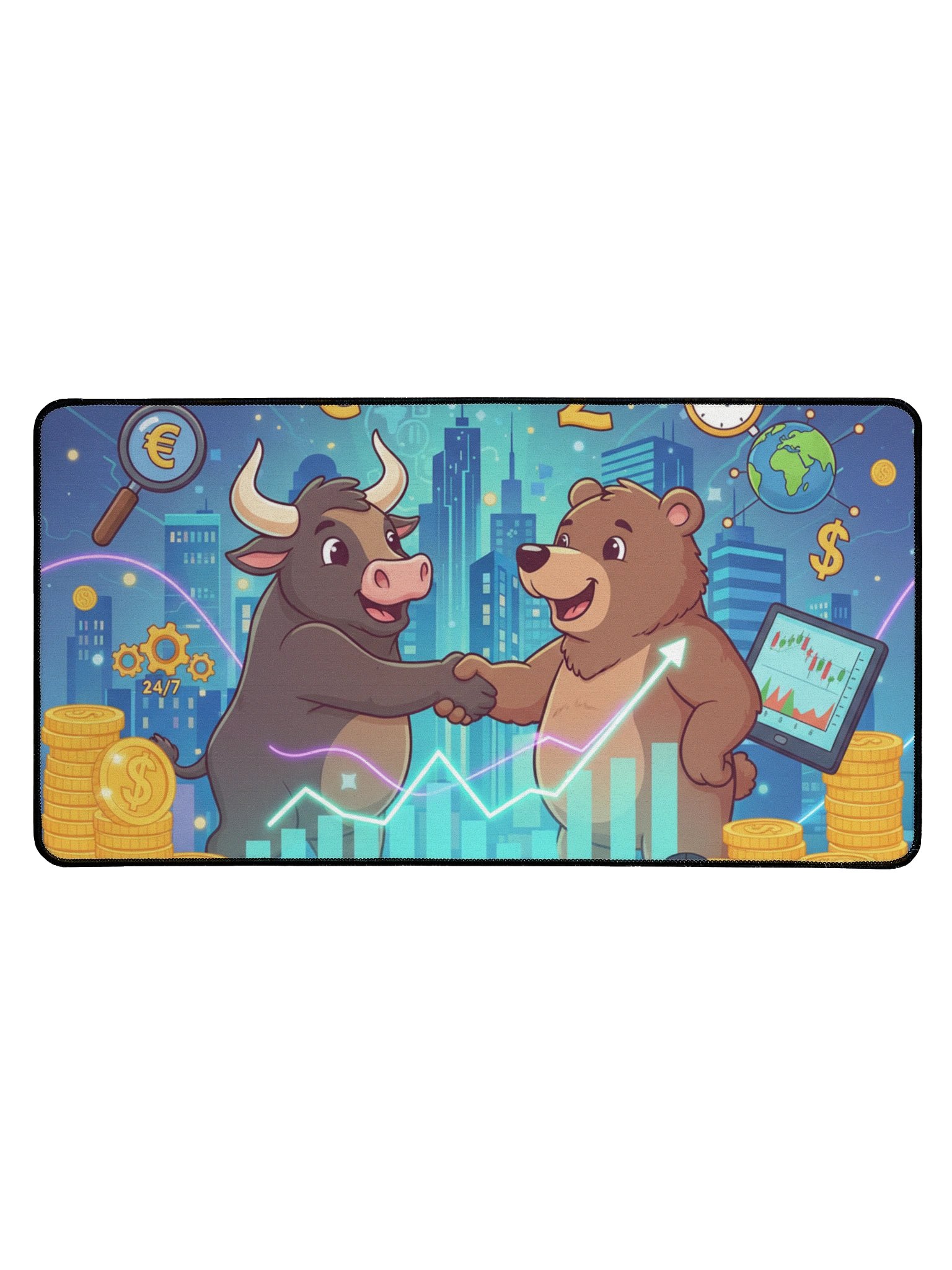 Deskmat Bull & Bear product image (3)