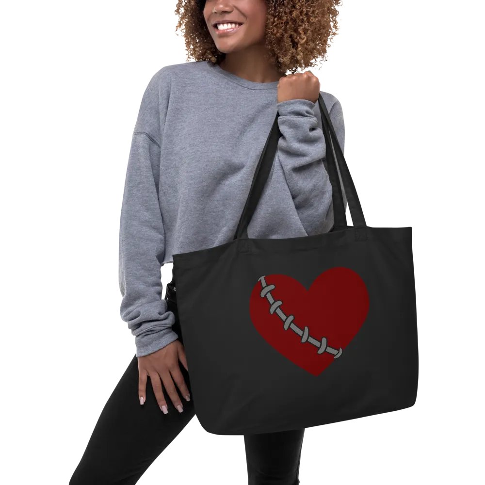 Stitched Heart Tote product image (5)