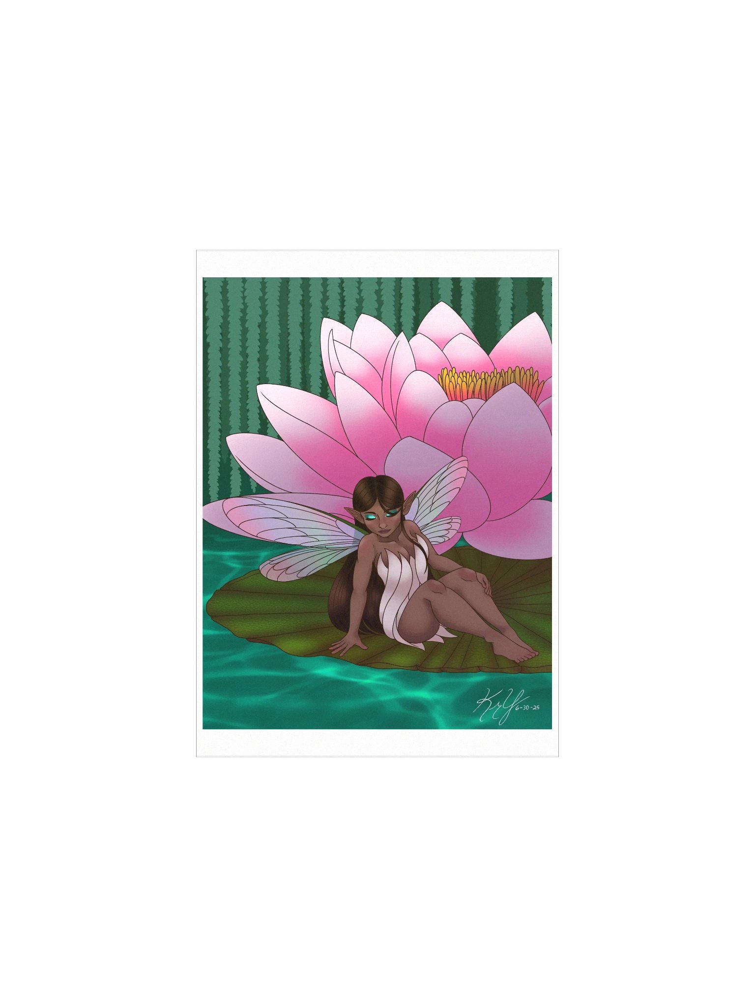 Tranquil Water Lily Poster product image (3)