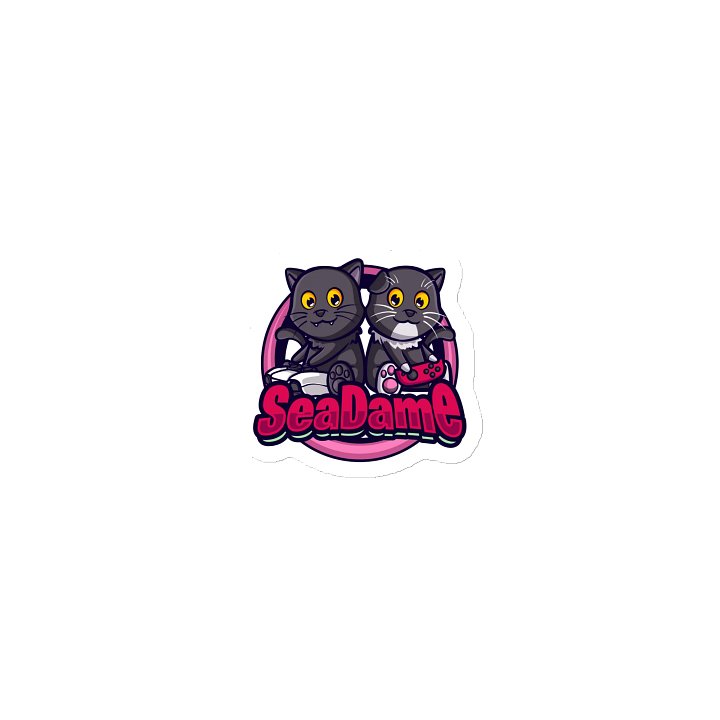 SeaDame - Cat Logo Magnet product image (1)