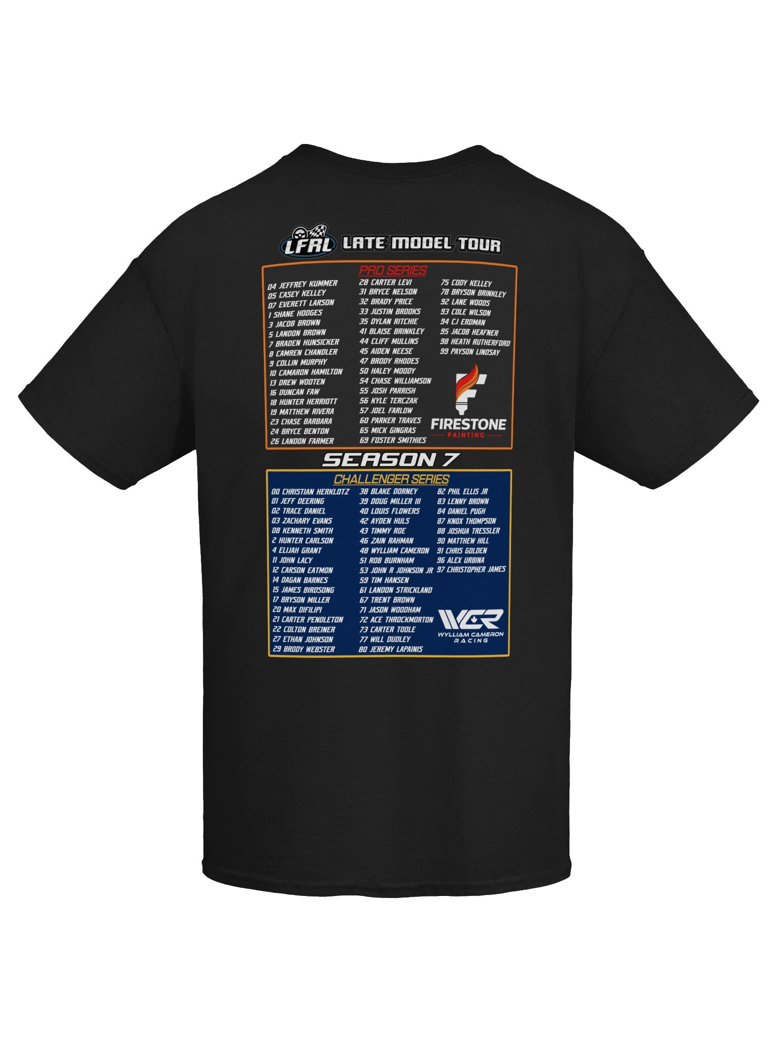 LFRL Season 7 Roster Tee product image (1)