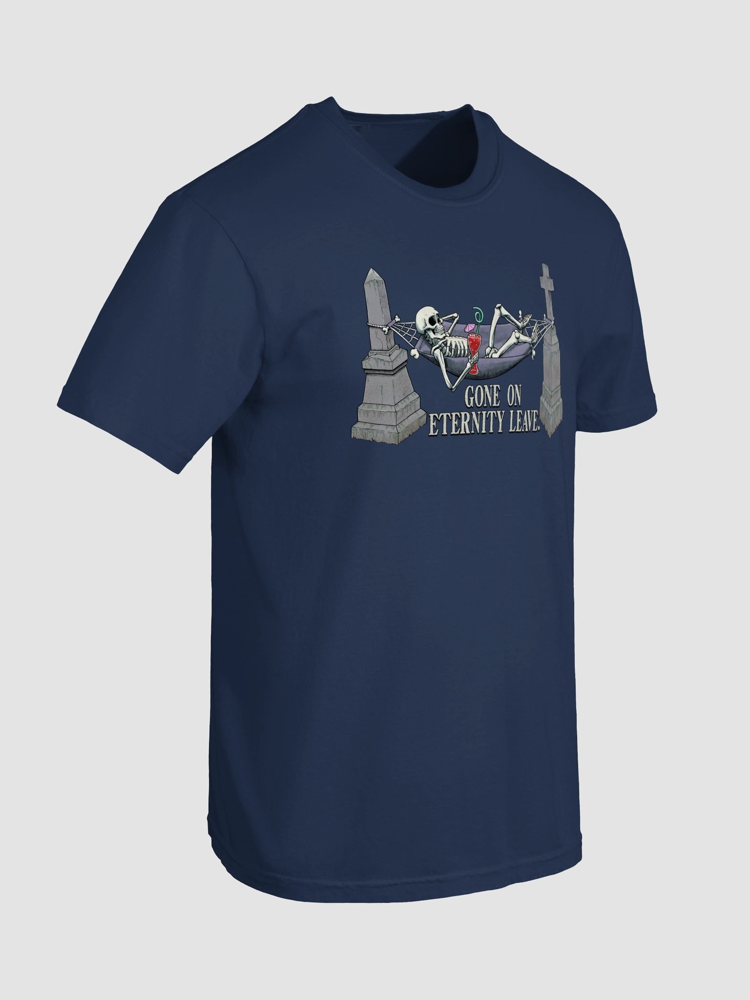 Gone on Eternity Leave Heavyweight Men's T-Shirt product image (6)