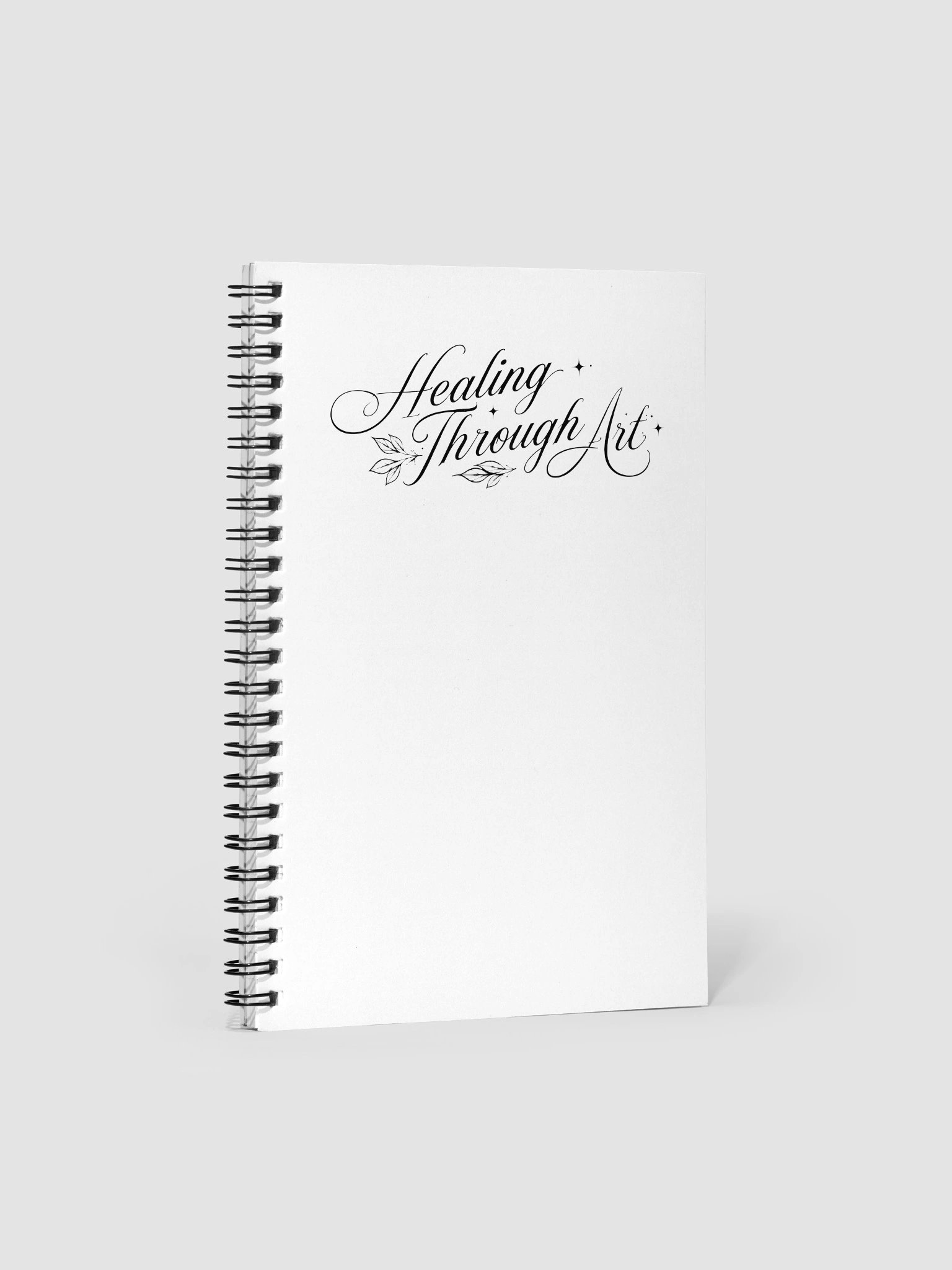Healing Through Art Spiral Notebook product image (1)