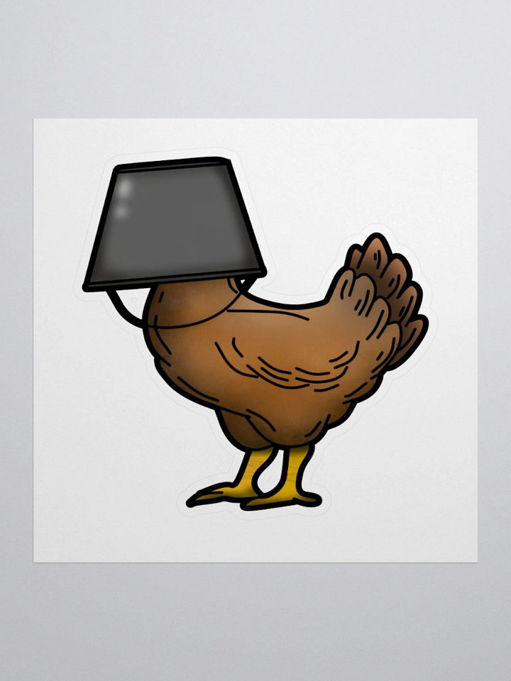 Bucket Chicken Sticker product image (1)