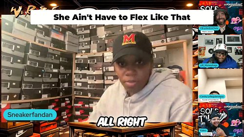 @sneakerfandan you ain't have to flex on the us like this. Thanks for coming through and talking sneaker with us. 
#nike #sne...
