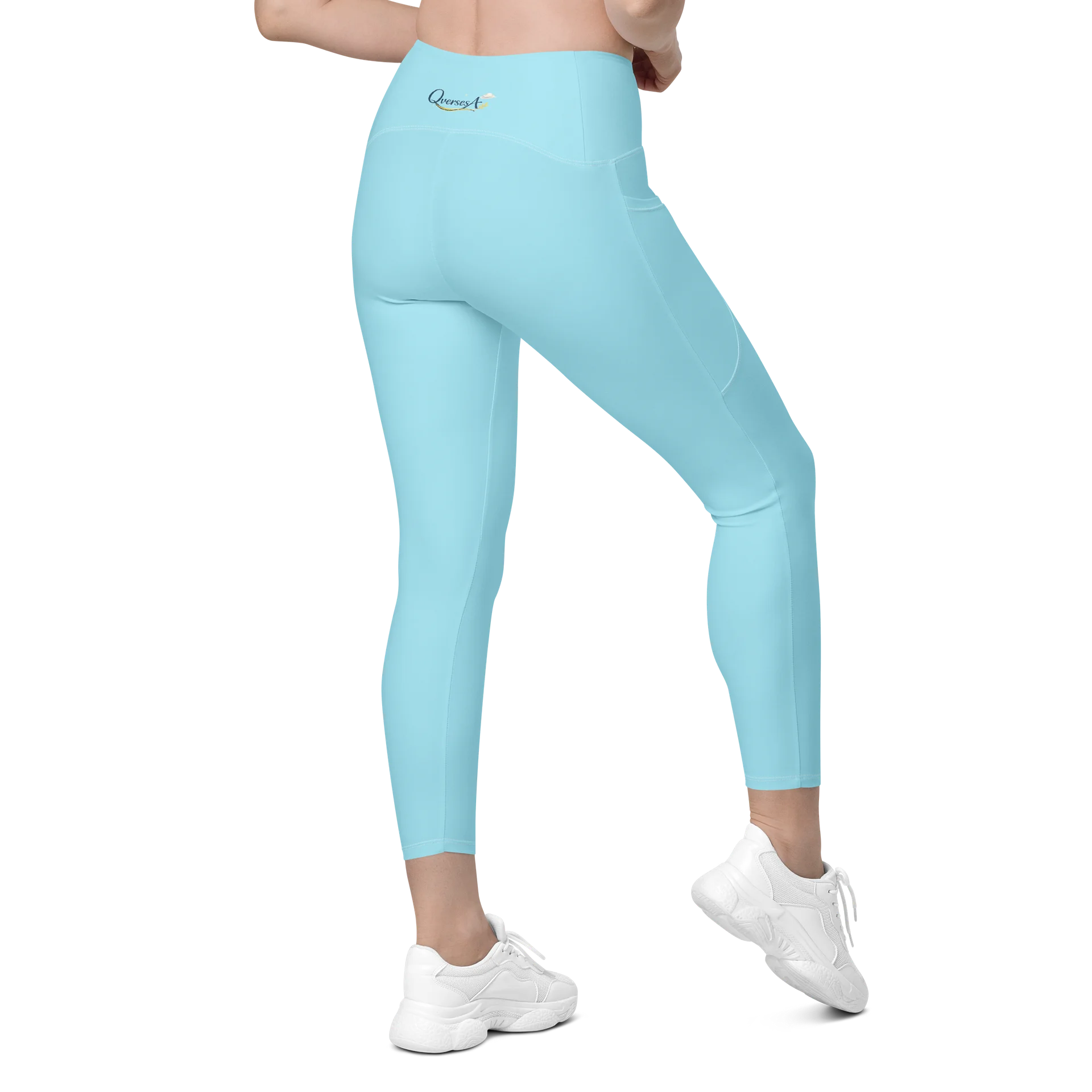 Light blue Leggings with Pockets product image (8)