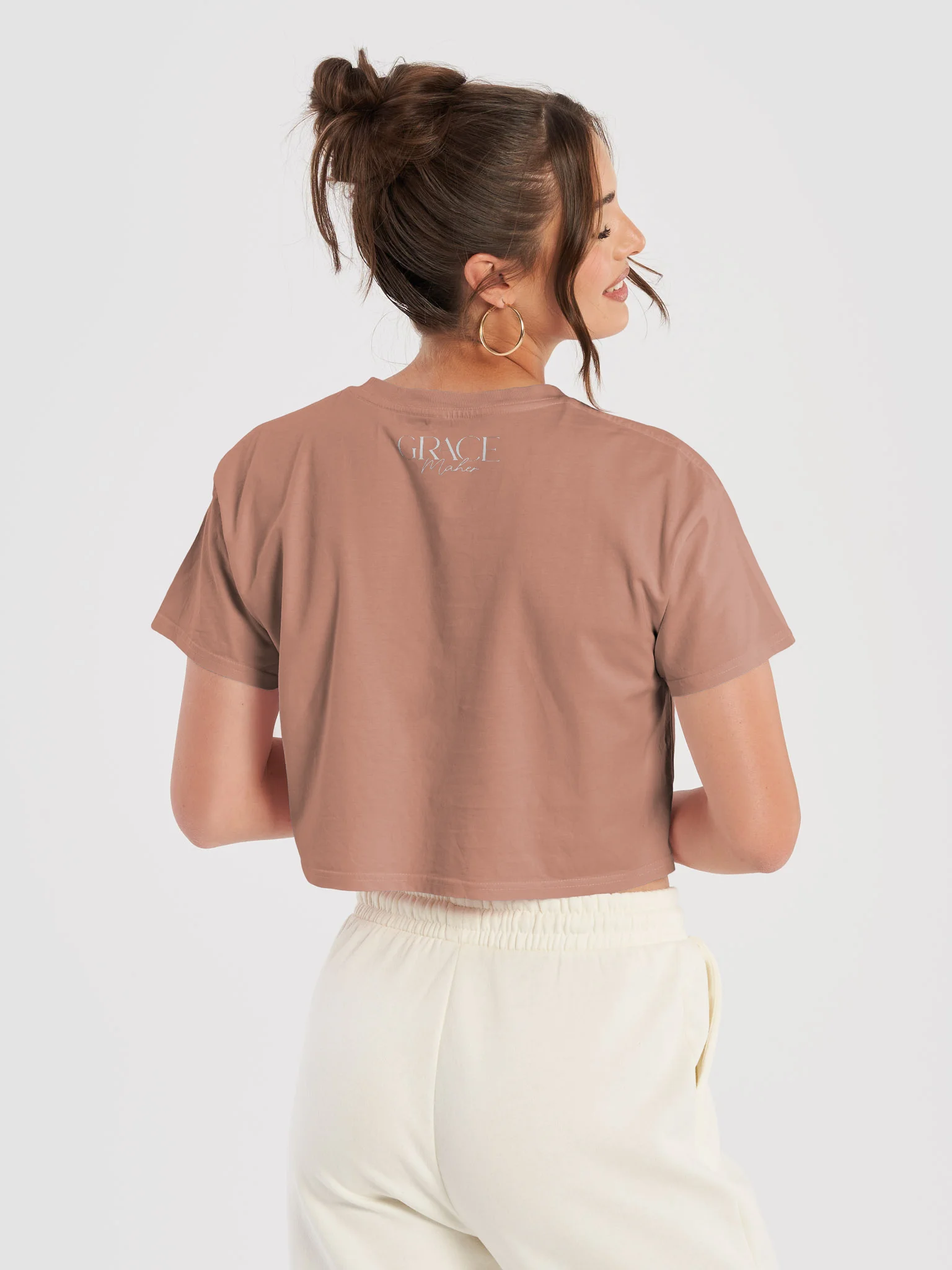 Make It Uneasy - crop t-shirt product image (6)