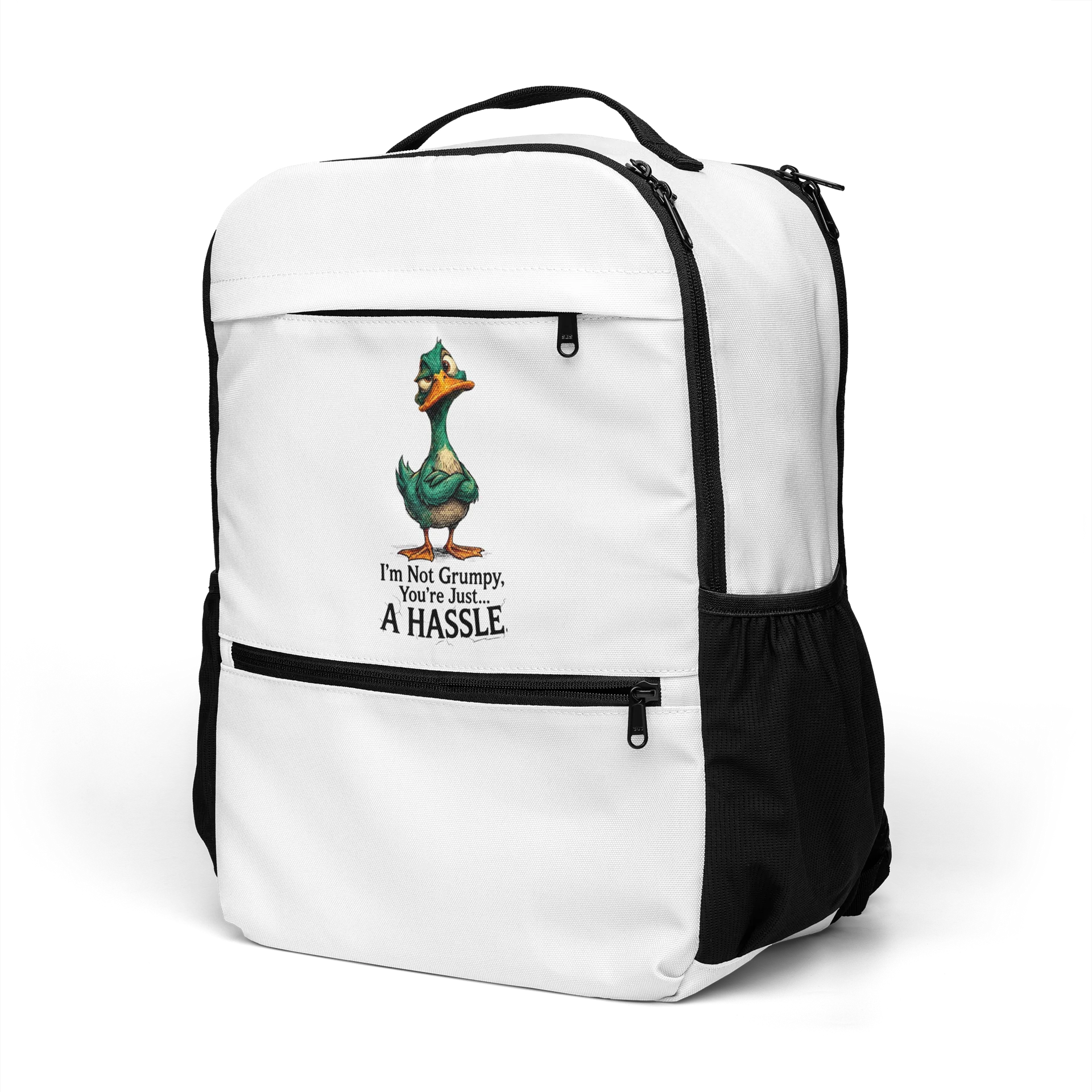 "I'm Not Grumpy" Premium Everyday Backpack – Stylish, Durable & Fun product image (5)