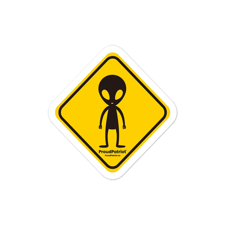 Alien Vinyl Sticker product image (1)