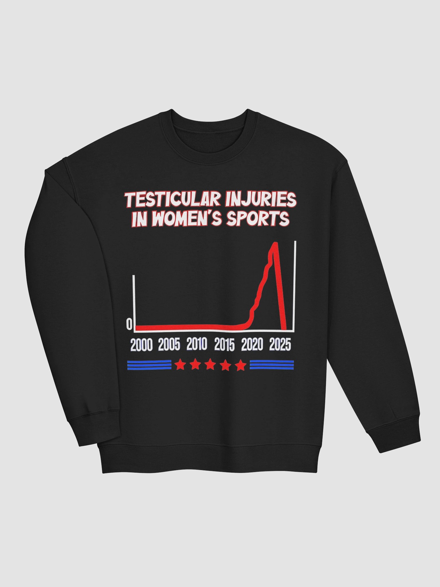 Testicular Injuries In Women Sports Sweatshirt product image (30)