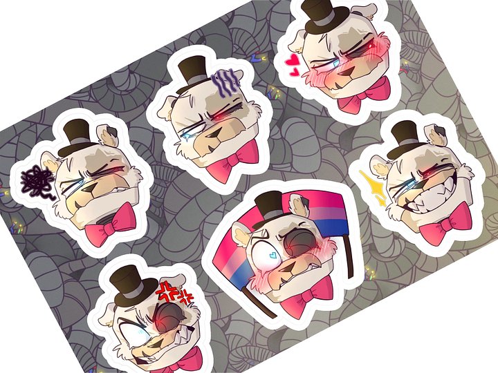 Chronicle: Molten Sticker Sheet product image (1)