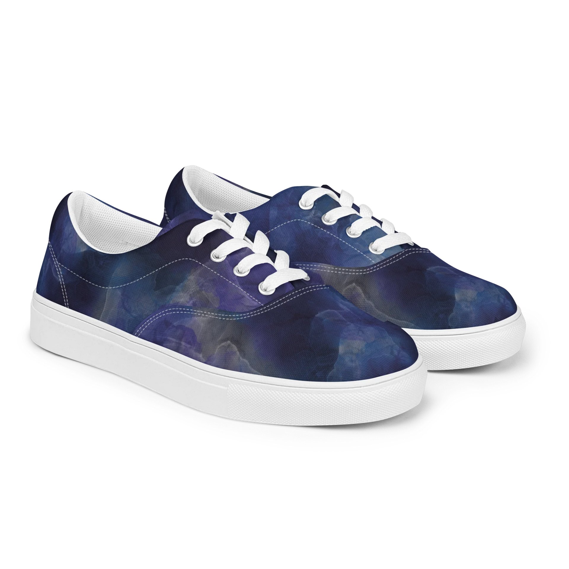 Marbled Sky Women's Canvas Shoes product image (2)