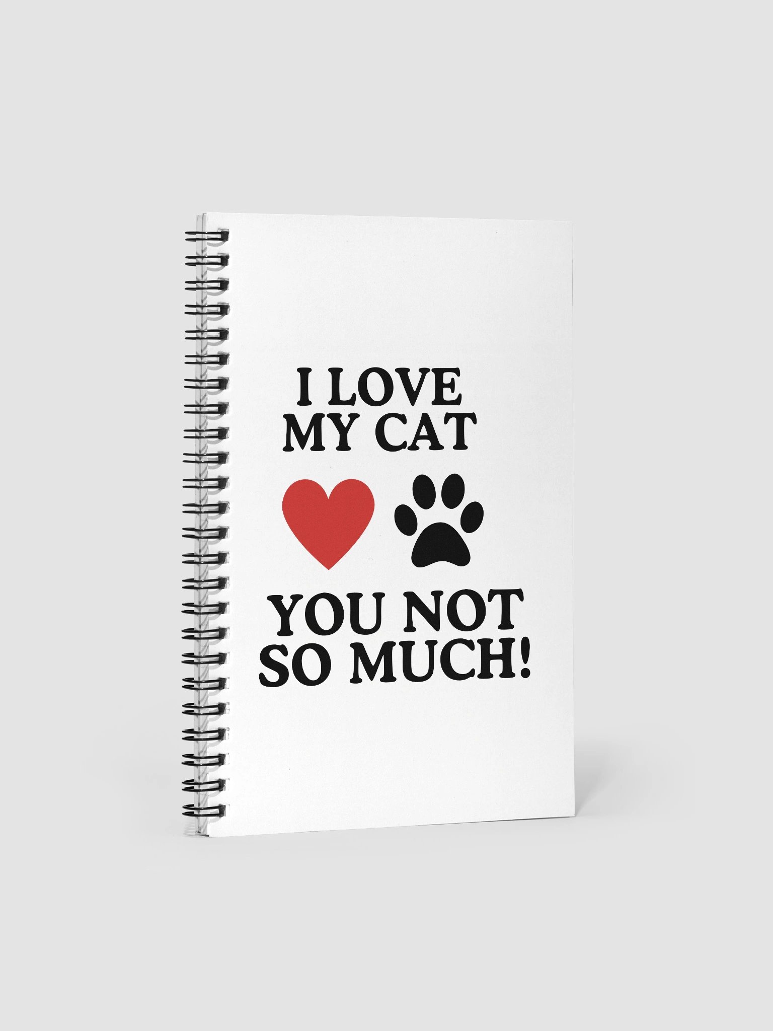 Funny Cat Notebook product image (1)