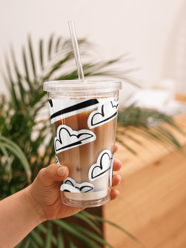 Cloud Cup w/ straw product image (6)