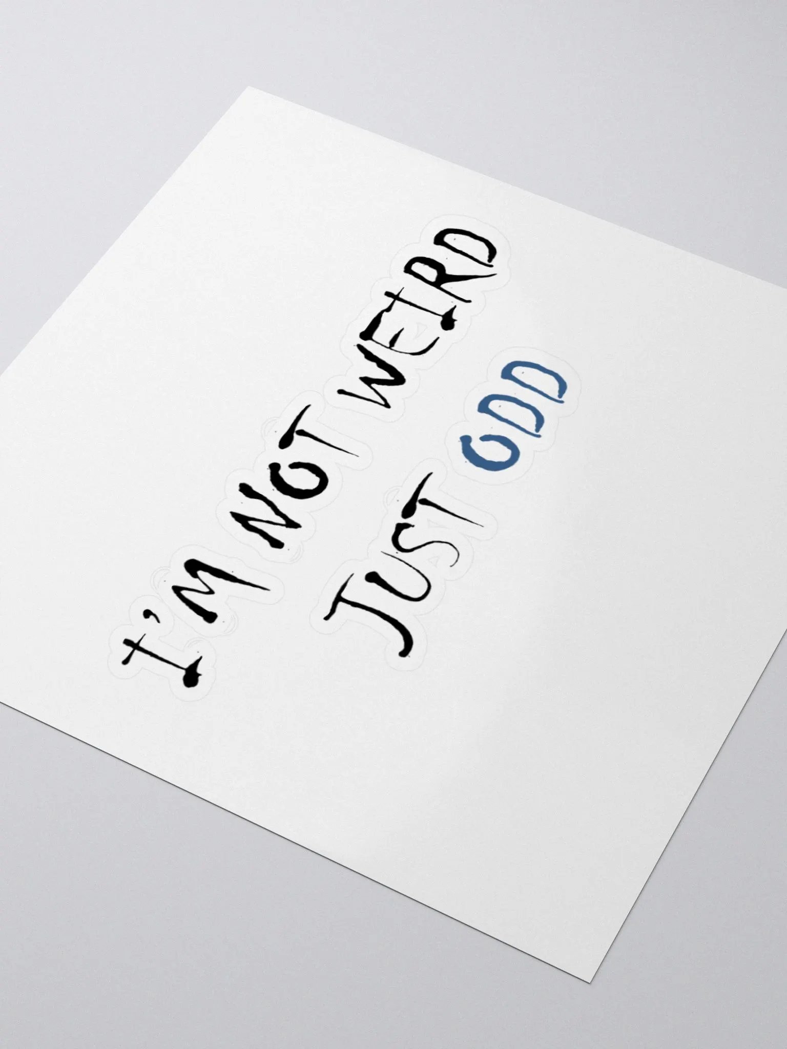 Not Weird Just Odd Sticker product image (9)