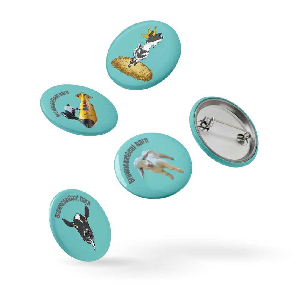 Goats Pin Button Set product image (7)
