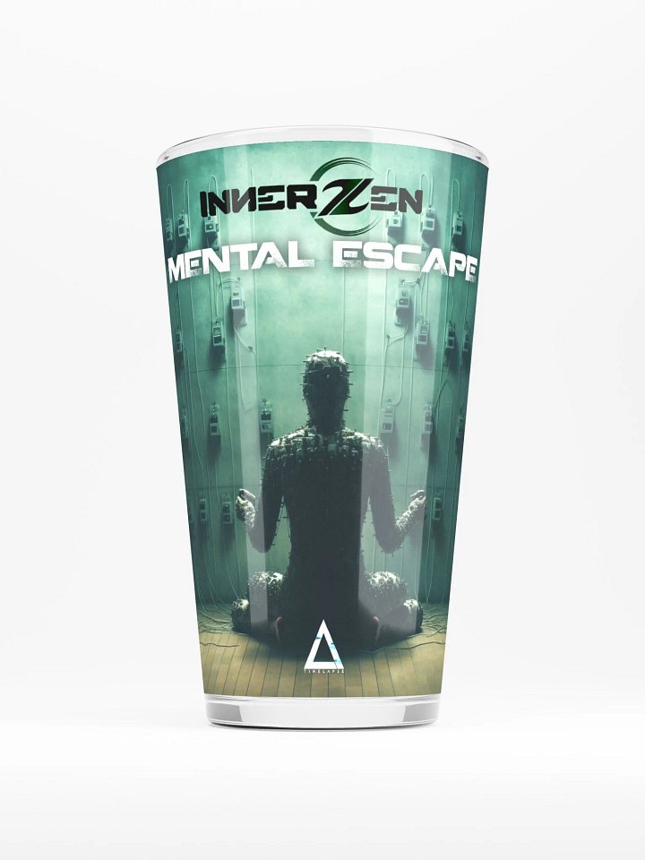 Mental Escape Pint Glass product image (1)