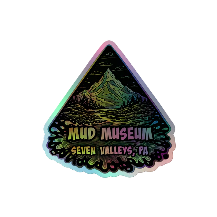 2026 Edition Mud Museum Holographic Sticker product image (2)