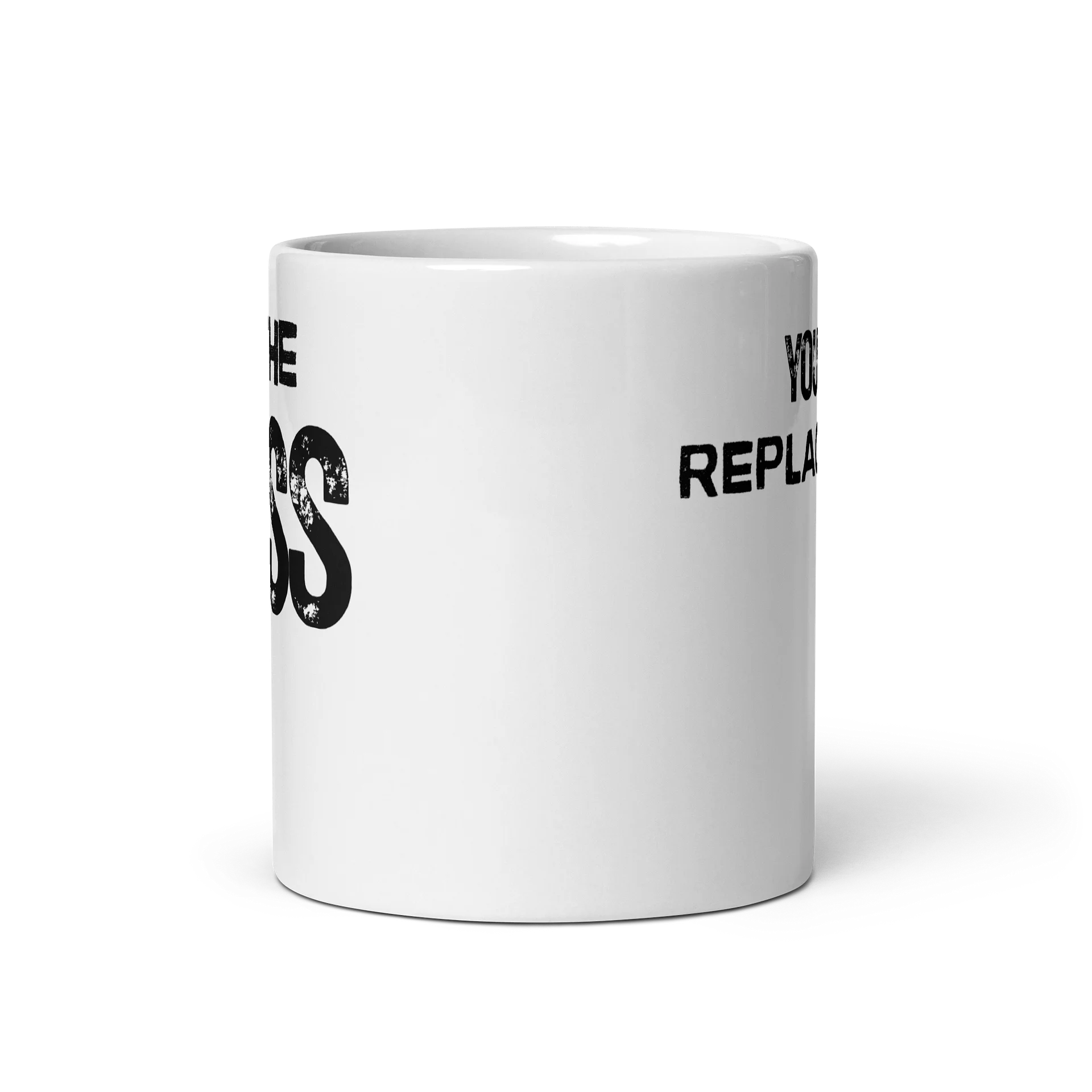 I'm The Boss Mug – Funny Two-Sided Office Coffee Cup product image (5)
