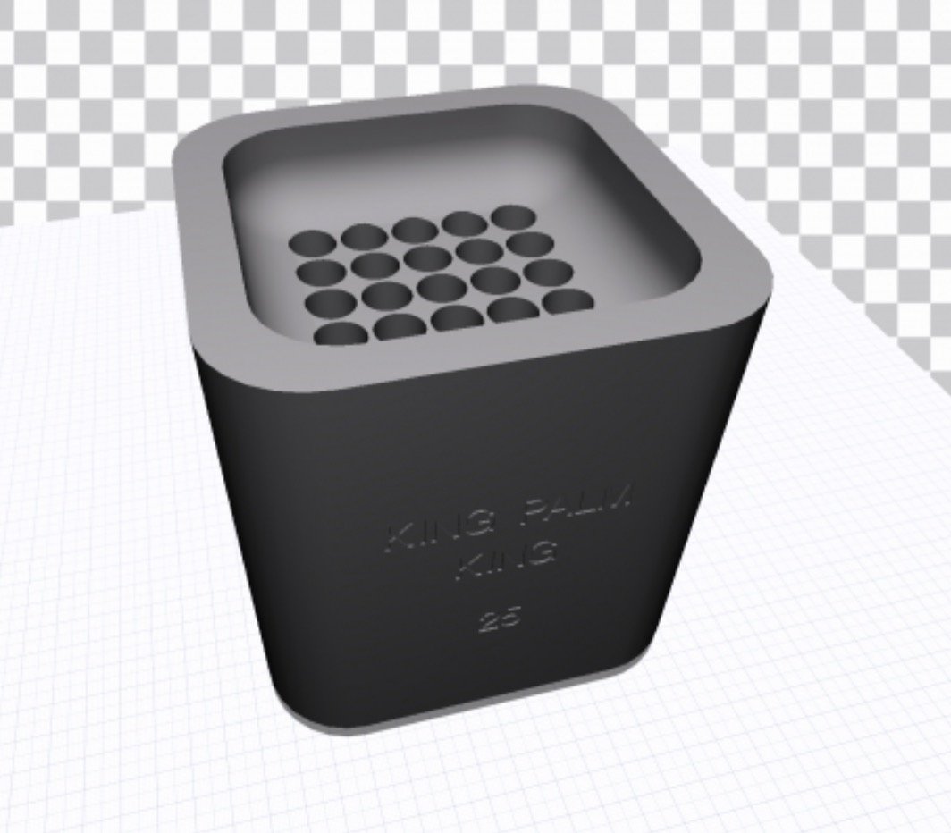 25 Slot King Palm Loader - Mini, Slim, King - 3D Printable Files / STL Format product image (1)