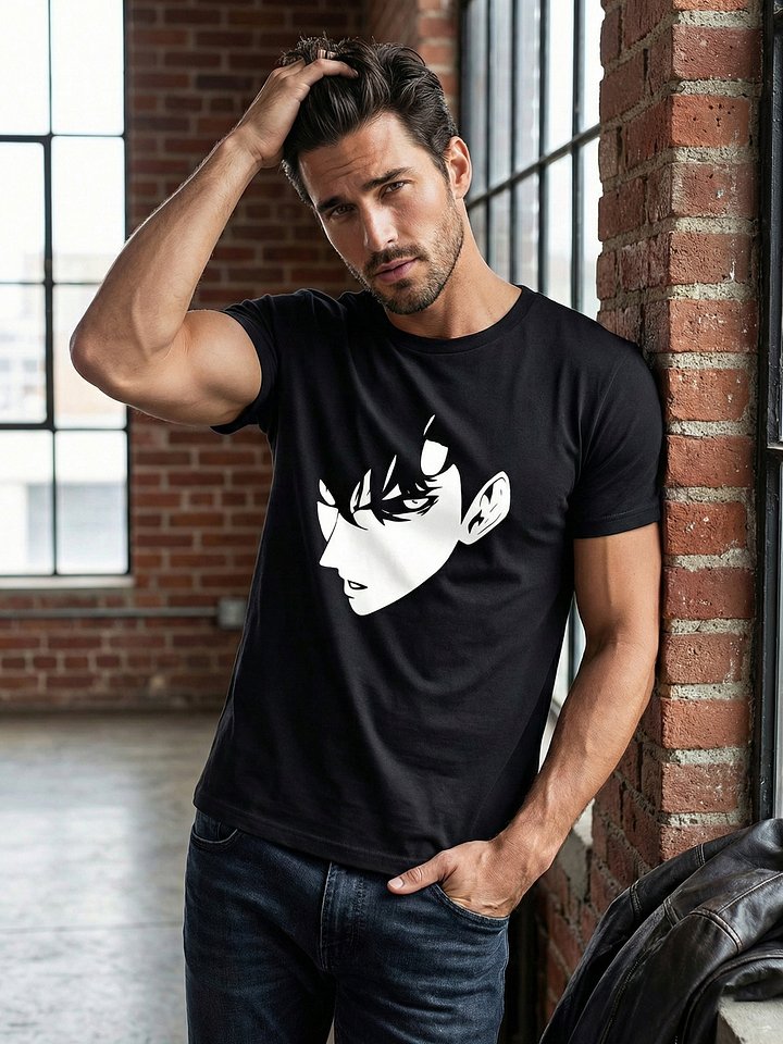 The Phantom Monarch Silhouette Anime Tee - Sung Jin-Woo Inspired product image (1)
