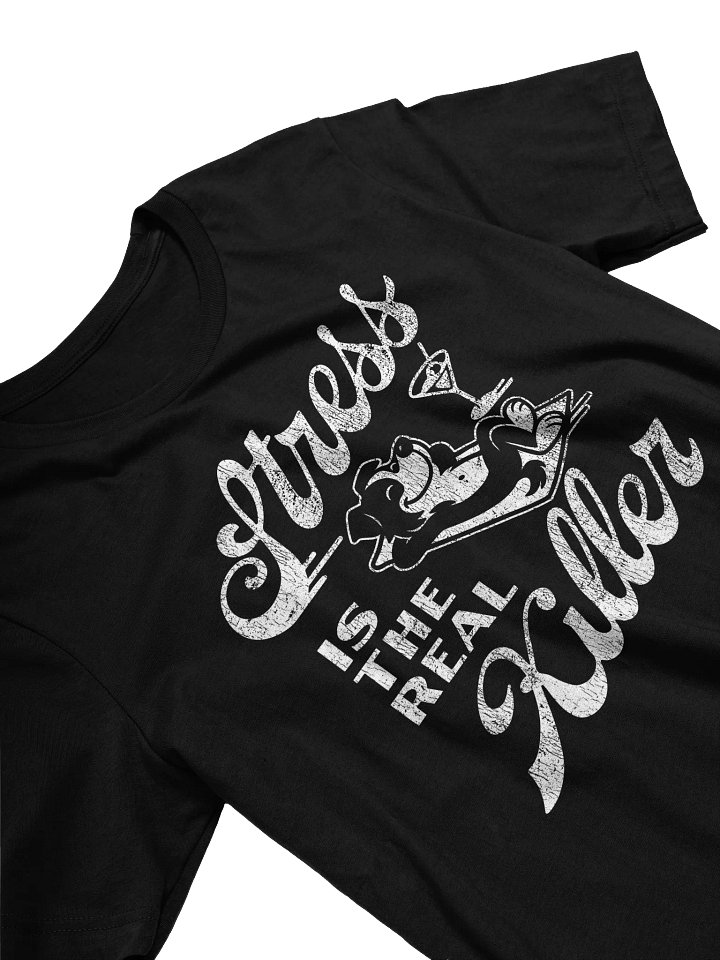 Stress Is the Real Killer – Border Collie Chill Tee product image (2)