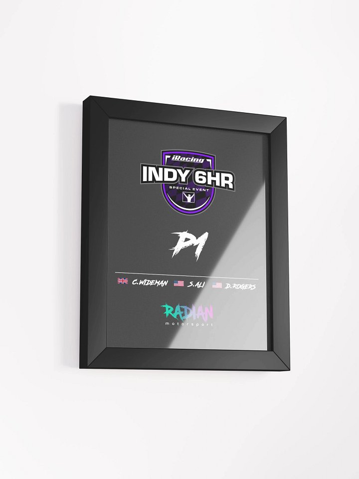 Indy 6hr Framed Poster product image (3)