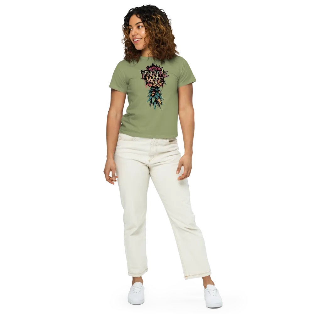 Pineapple Wife Urban Pineapple High Waisted Tee product image (52)