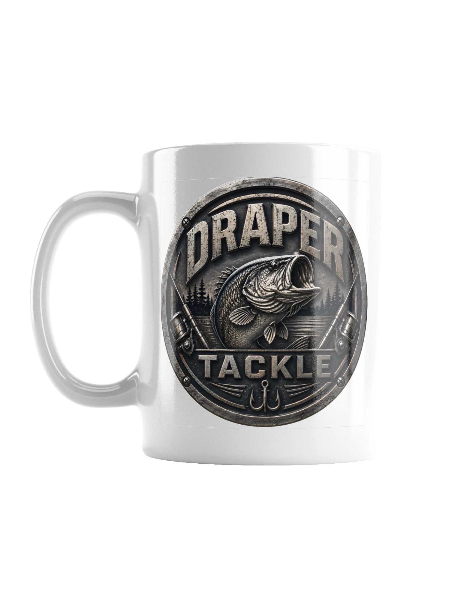 Draper Tackle Fishing Emblem Mug product image (1)