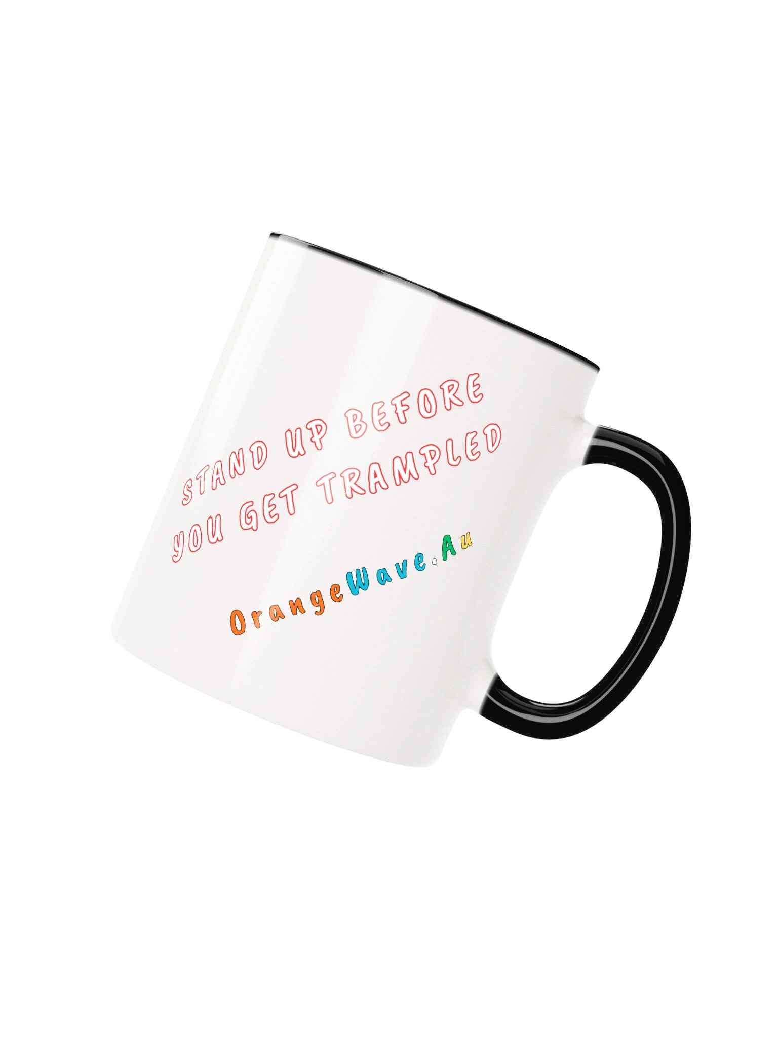 Silent Protest - Support the People Mug product image (3)