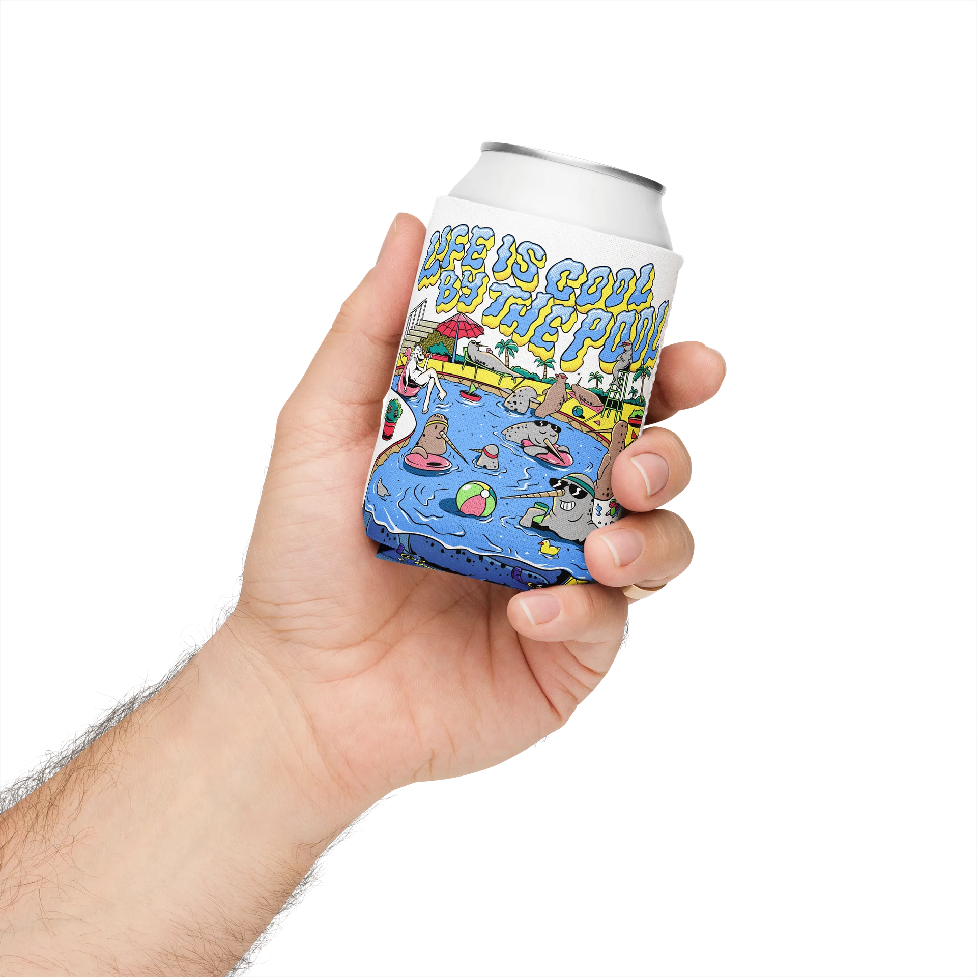 CommUNIty Pool Can Cooler Koozie product image (2)