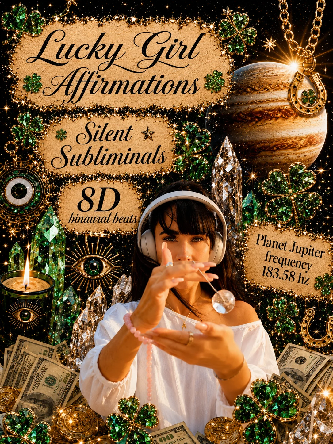 Lucky Girl Audio Subliminal Spell product image (1)