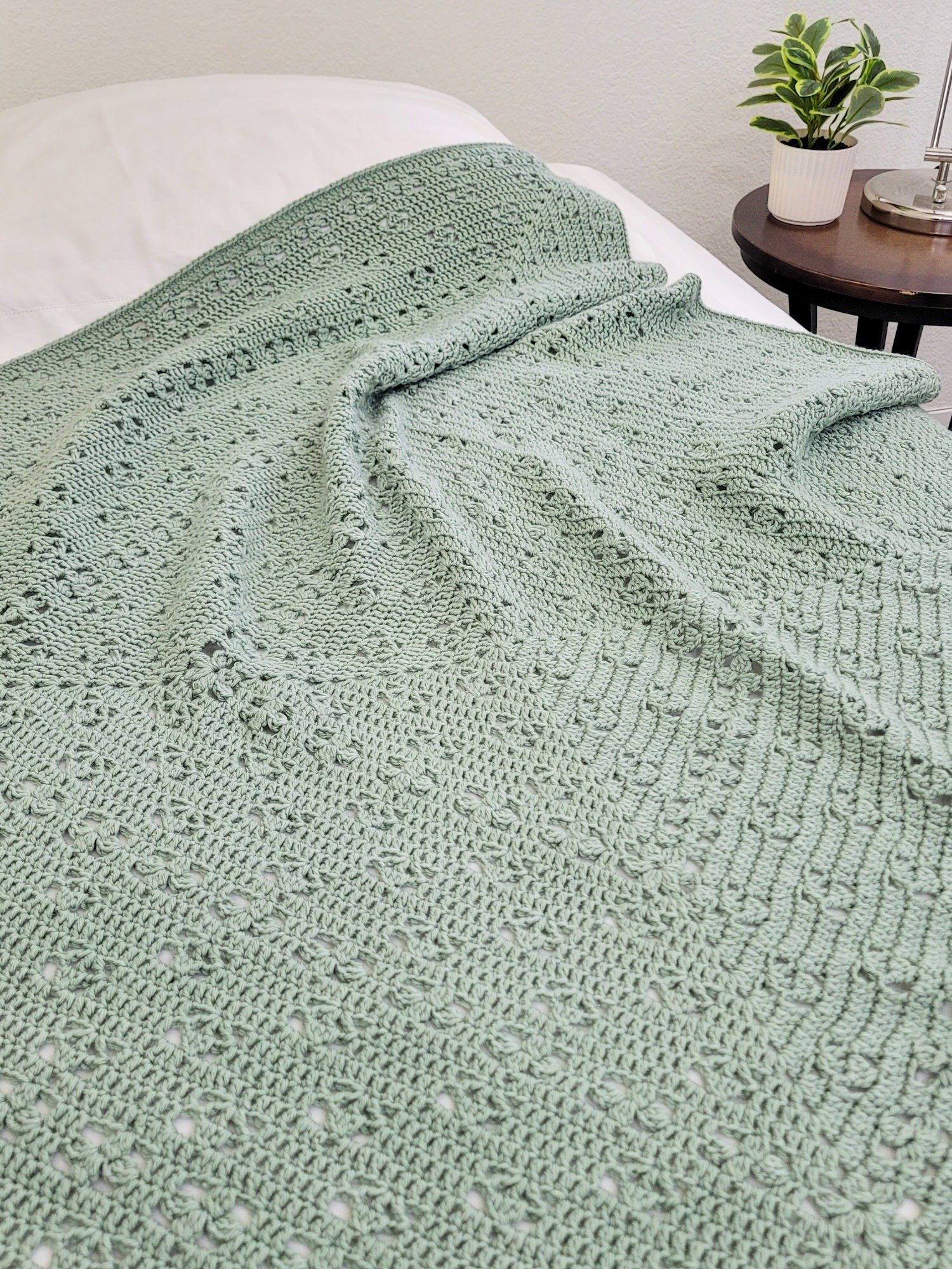 First Bloom Blanket Crochet Pattern product image (4)