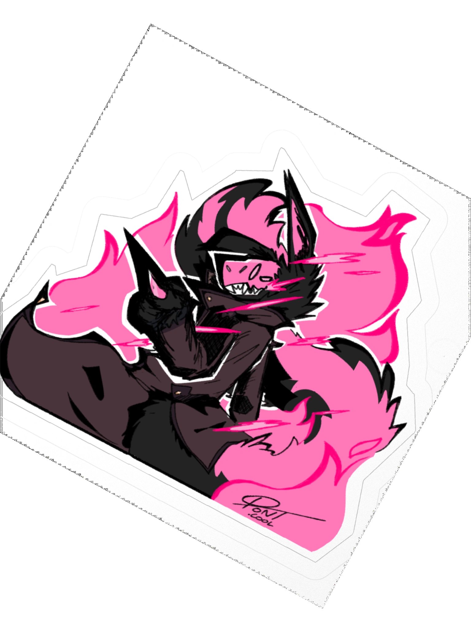 harsh inferno sticker product image (2)