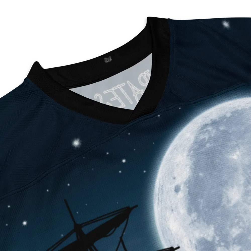 Pirate ship in the night hockey jersey product image (3)