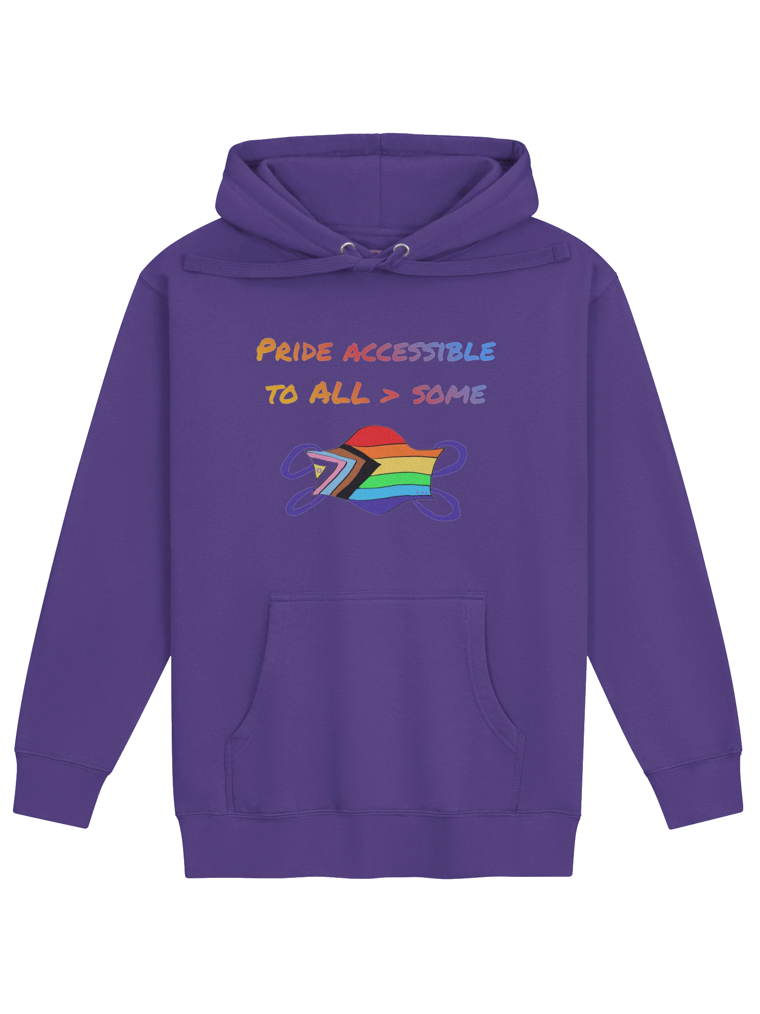 Pride Accessible To All>Some hoodie product image (10)
