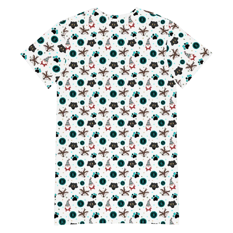 Web of Wyrd Christmas T-Shirt Dress product image (2)